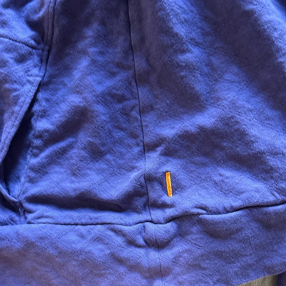 Lucy purple women’s half- zip sweater- small - Picture 7 of 7